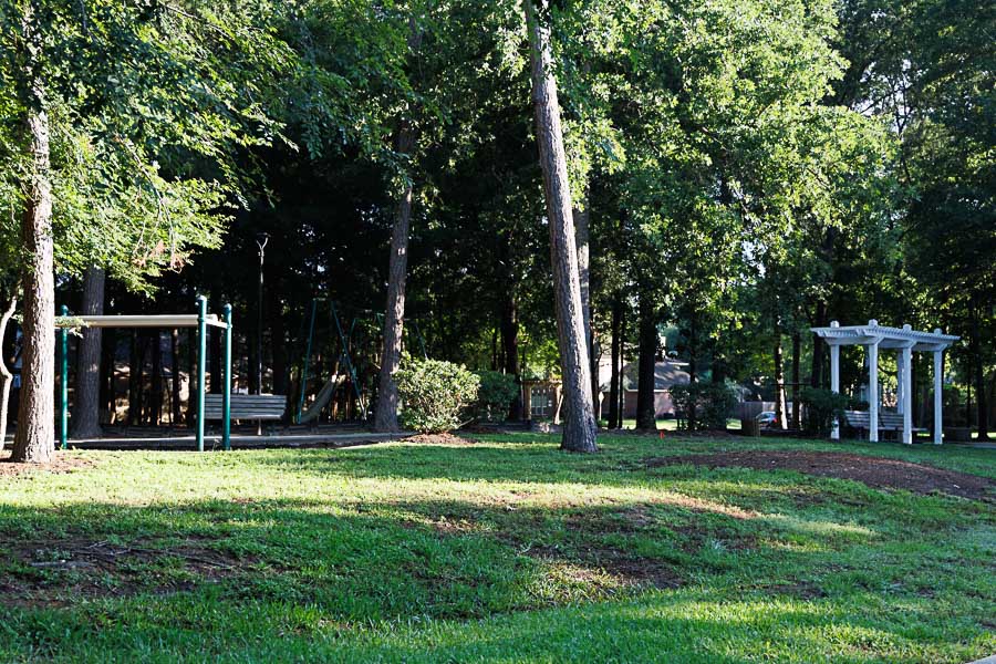 Kingwood park, greenbelt / pergola / playground, Kingwood Houston real estate