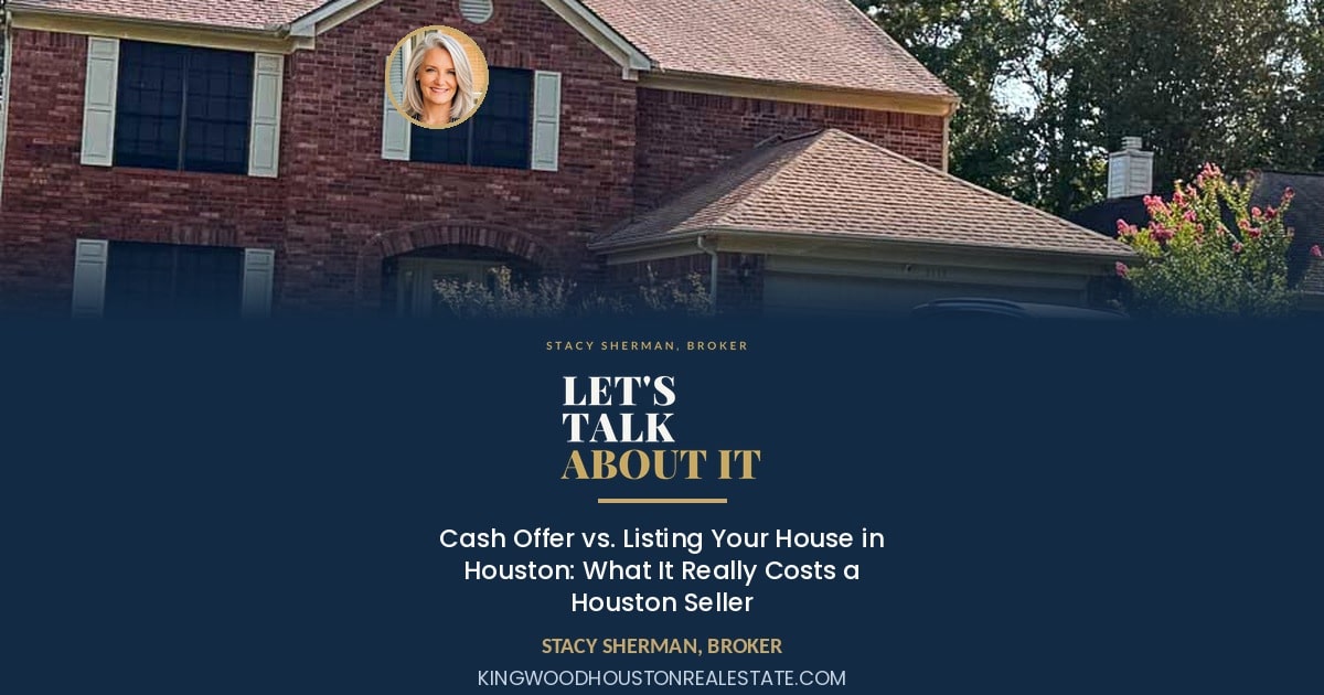 Cash Offer vs. Listing Your House in Houston: What It Really Costs a Houston Seller